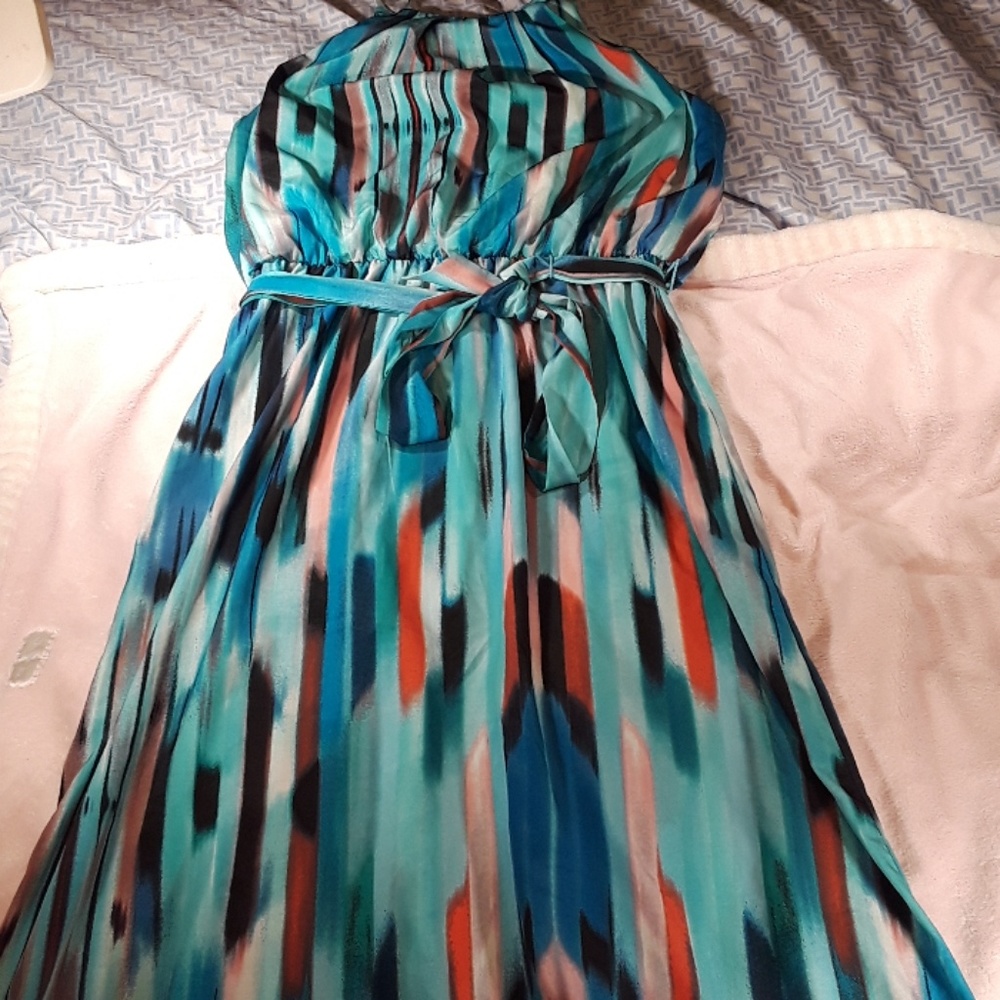 A. Byers Long Juniors Dress